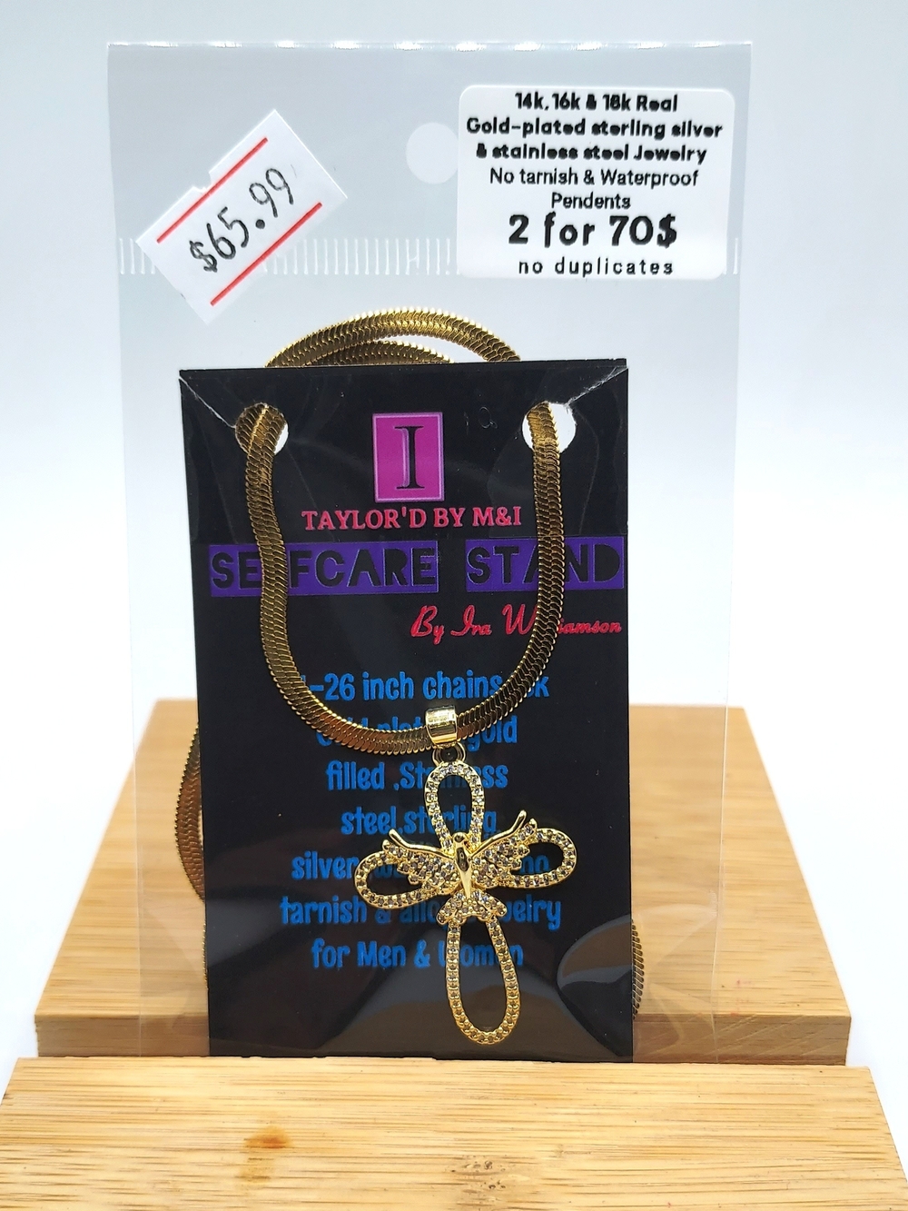 Gold Cross Necklace